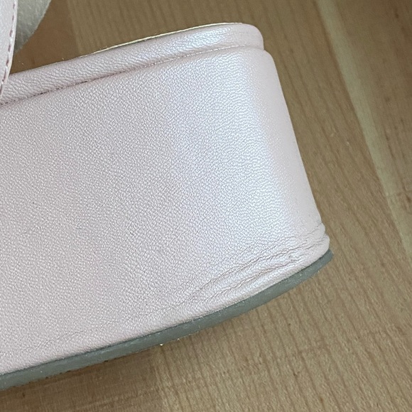ASOS Pink Platform Sandals - Picture 4 of 11